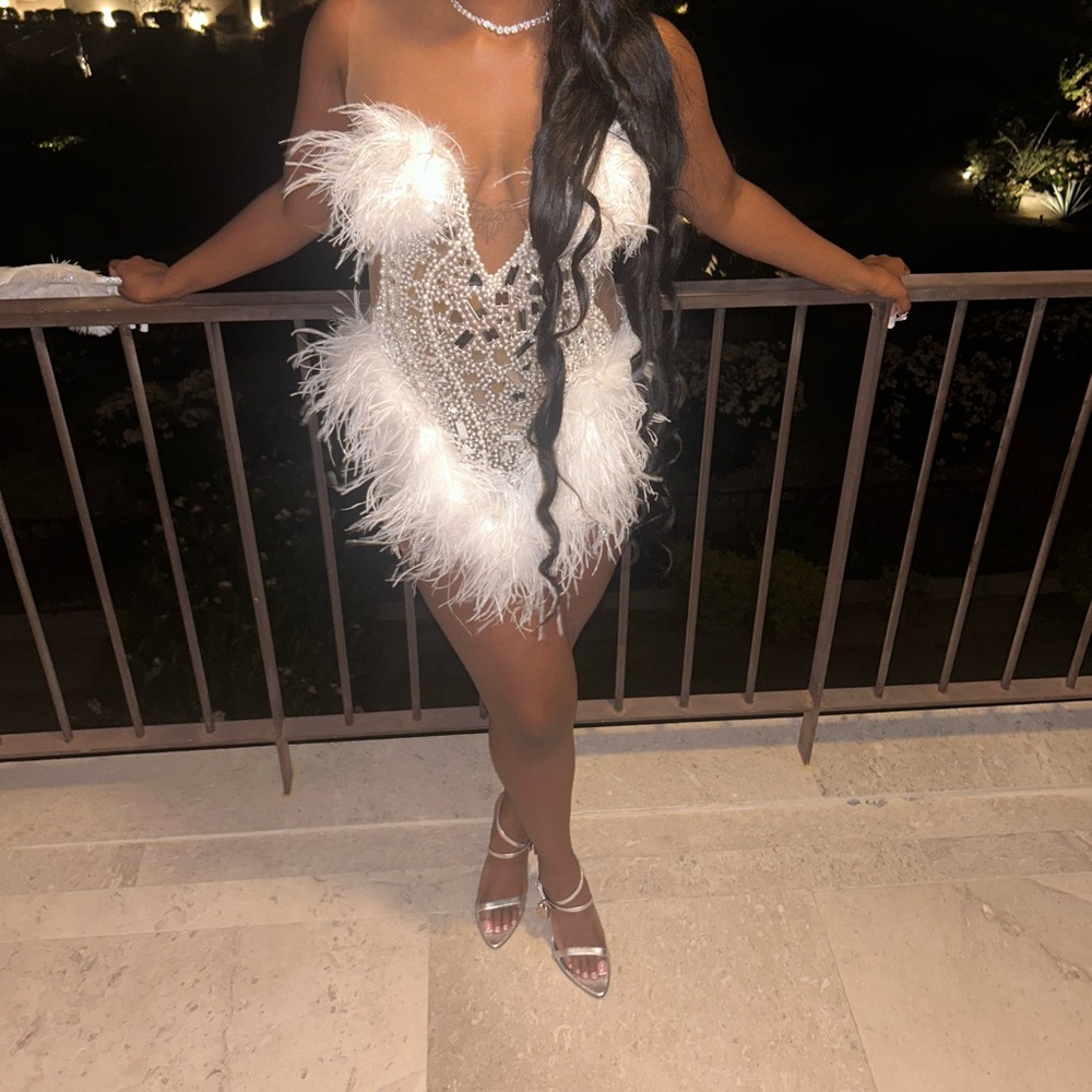Custom made dress I originally wear size 10 size large